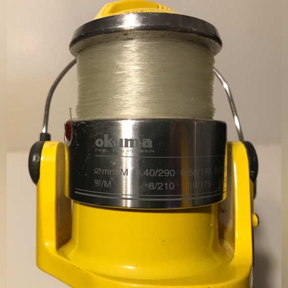 Vintage OKUMA CHASER BX-65 Fishing Reel China Spool Camping Rod Outdoor Lure x - Picture 7 of 10